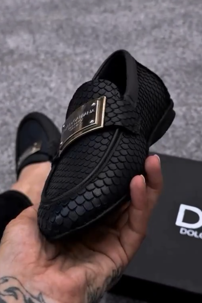 Luxury Alligator Leather Loafers