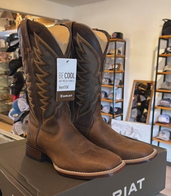 Italian Handmade Embroidered Vintage Cowboy Boots