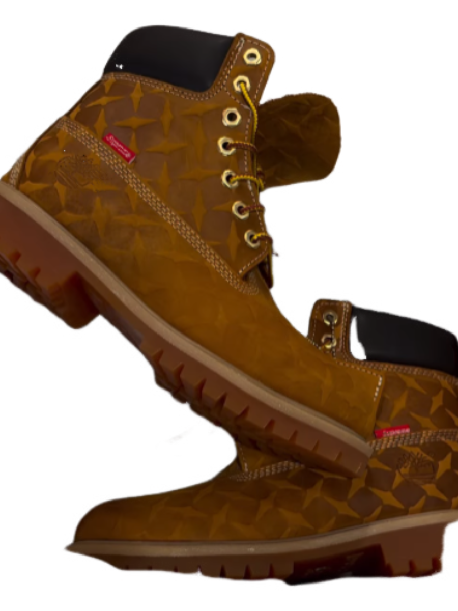 Urban Scale Timber Boots – Rugged Textured Leather