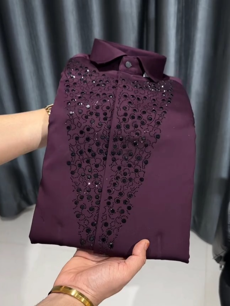 Men's Embroidered Heritage Dress Shirt
