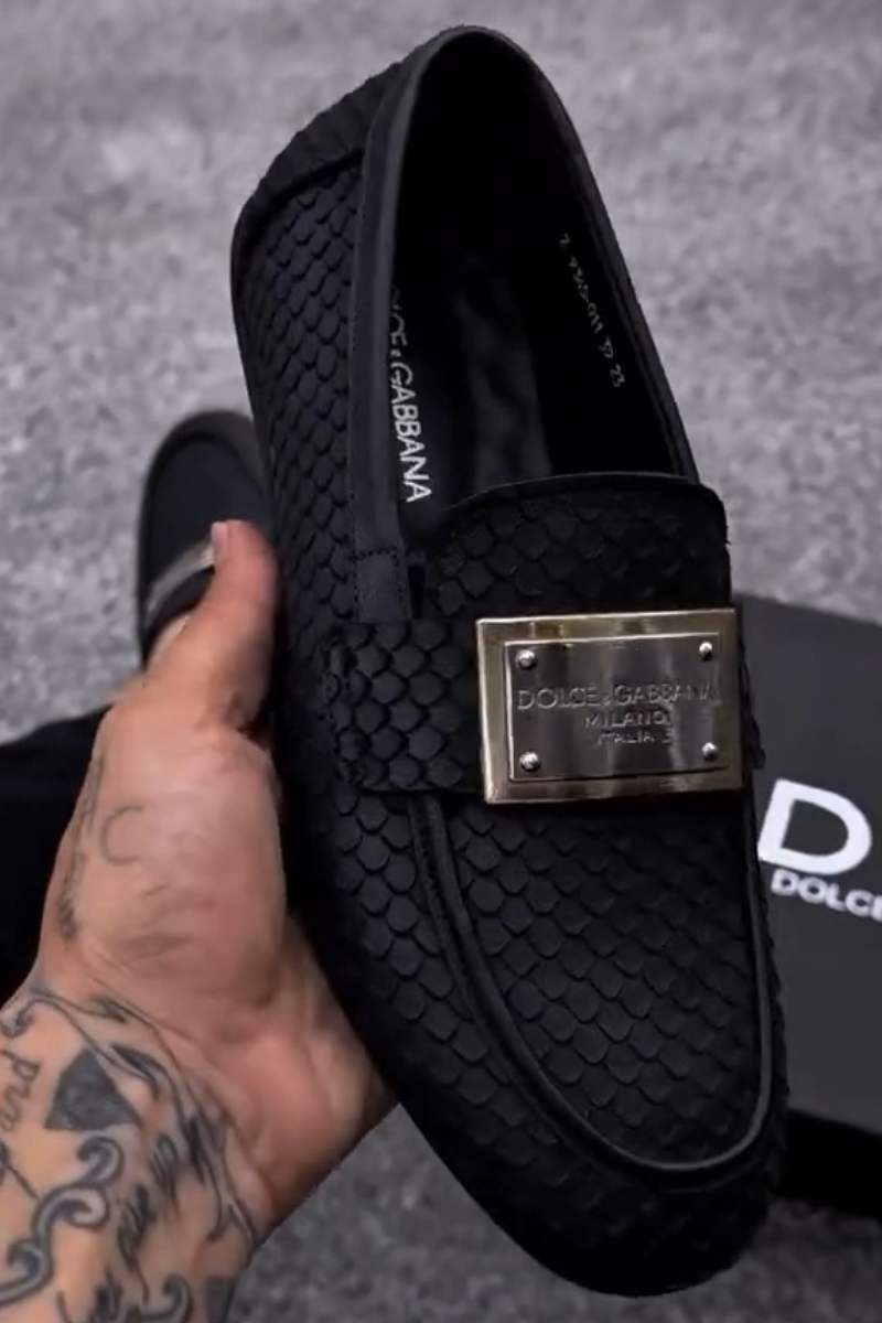 Luxury Alligator Leather Loafers