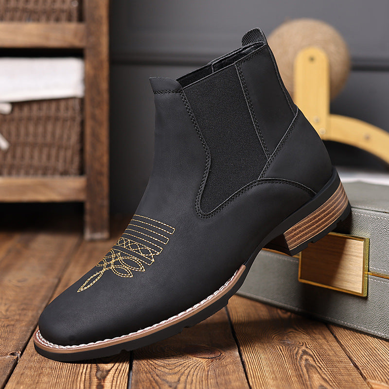 Chelsea Embroidered Boots