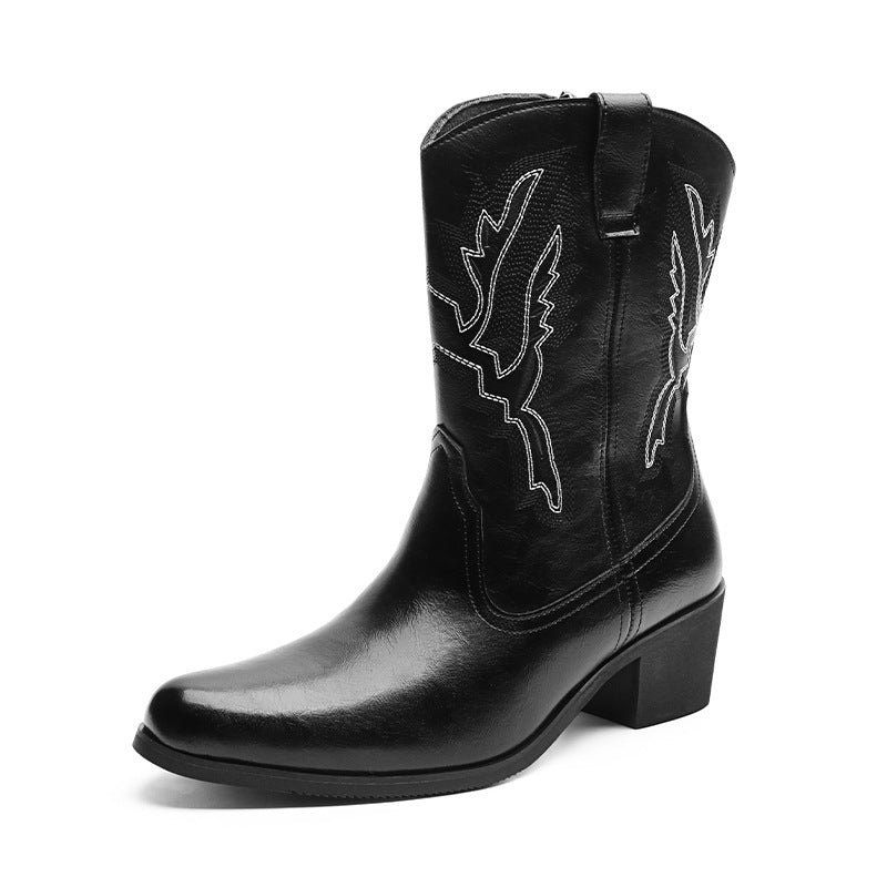 Tooling Fashion Vintage Zipper Boots