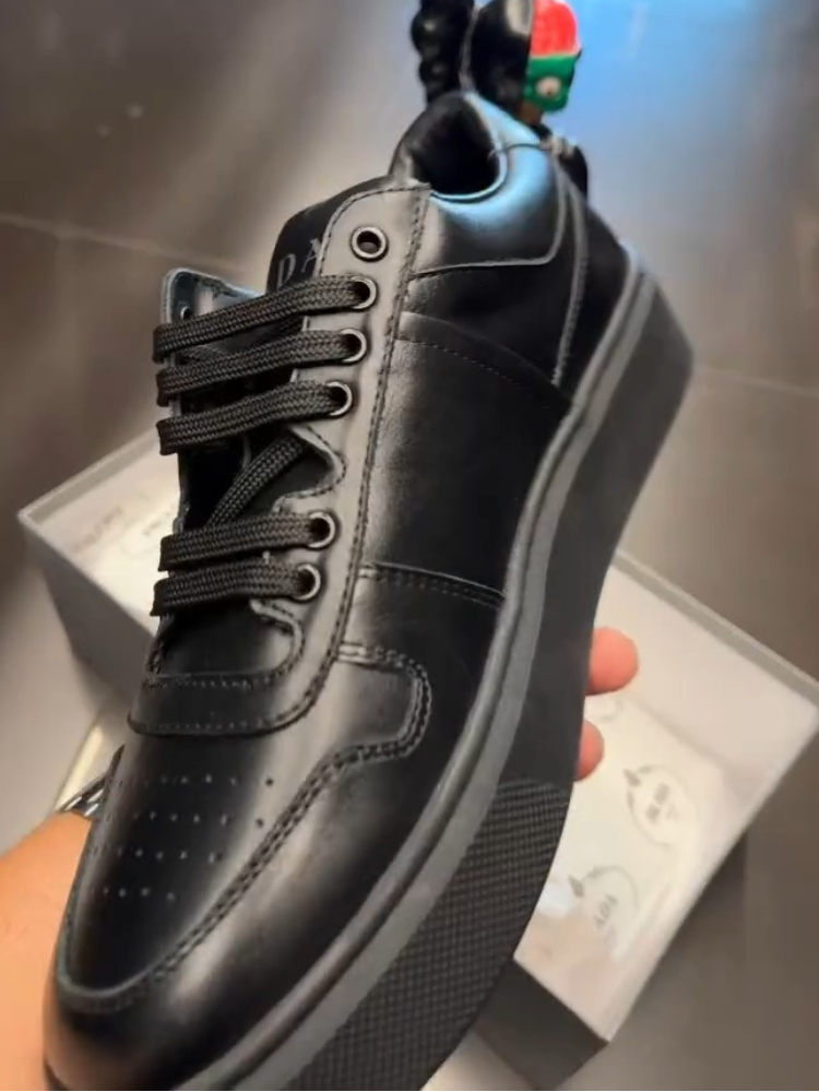 Monochrome Drift Sneakers