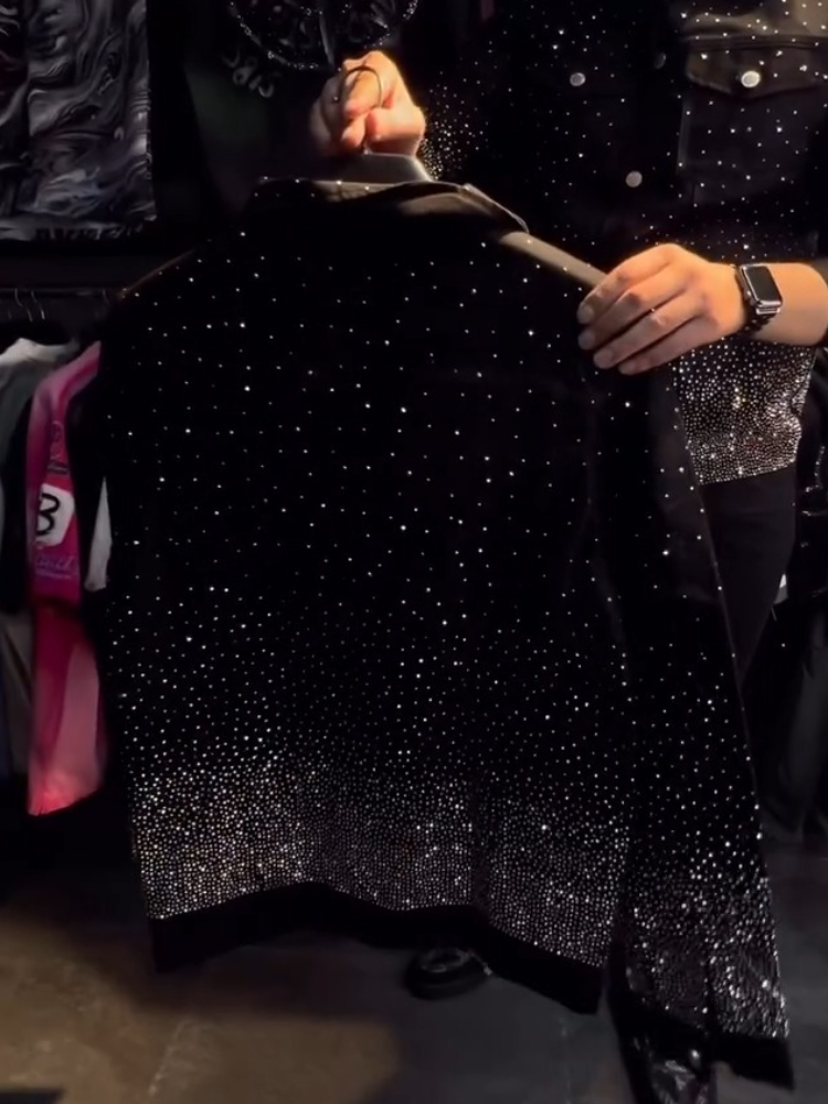 Luxury Rhinestone Sparkle Shirt