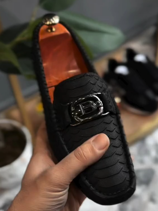 High-Shine Croc Loafers