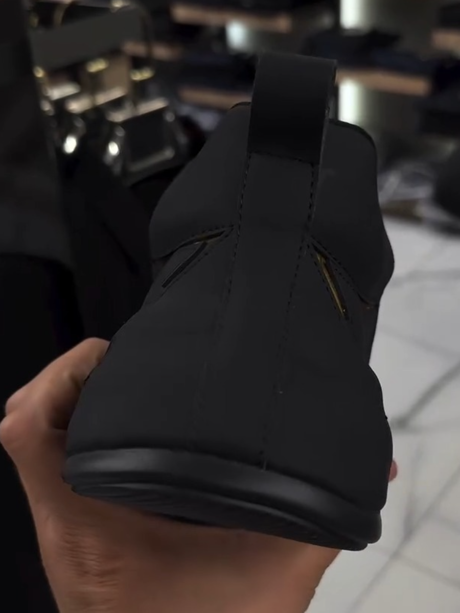 Men's Gold-Embellished Sneaker