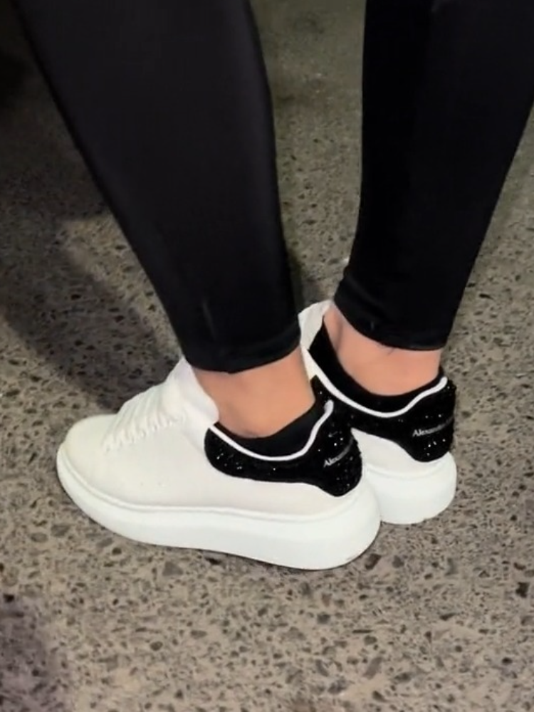 Men’s Platform Luxe Sneakers With Spark Detail