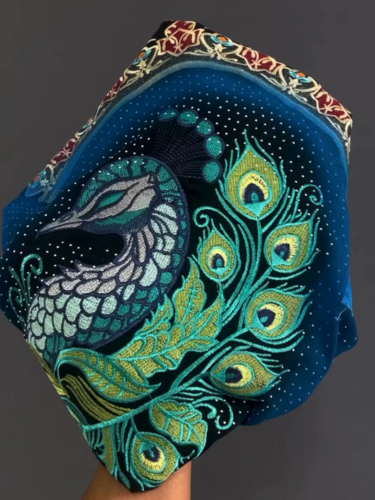 Men's Peacock Printed Tee