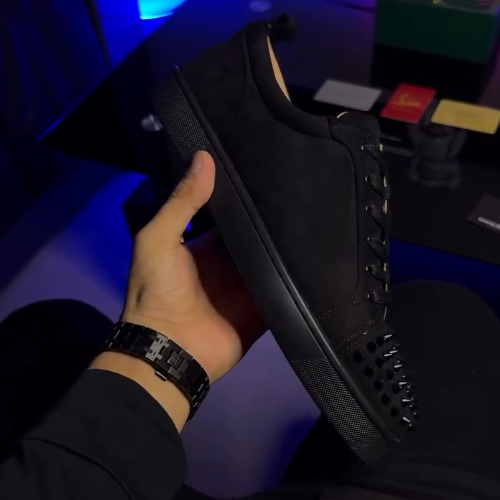 Men's Fashion Studded Leather Shoes