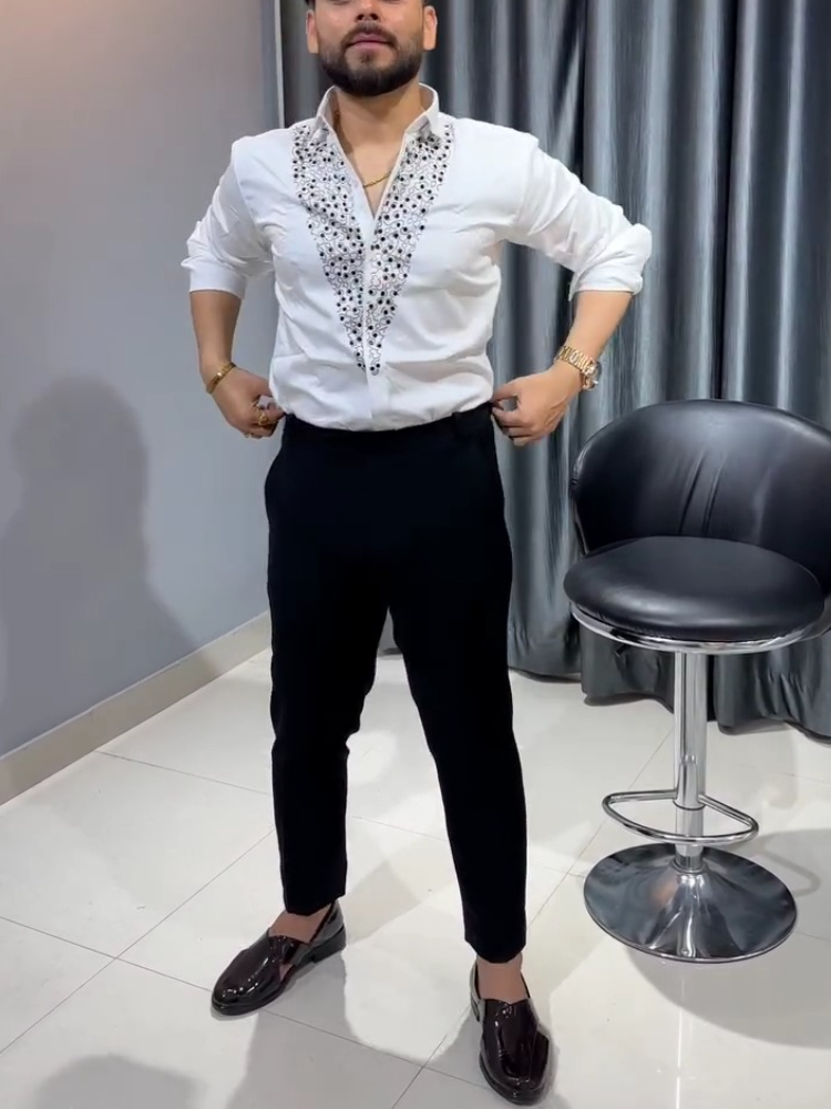Men's Embroidered Heritage Dress Shirt