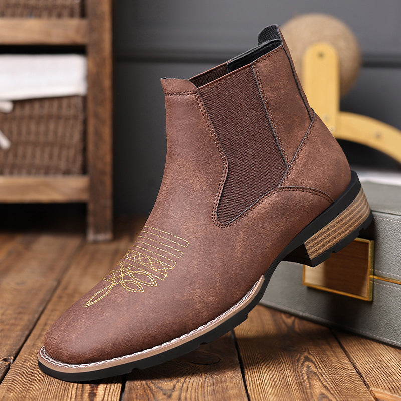 Chelsea Embroidered Boots