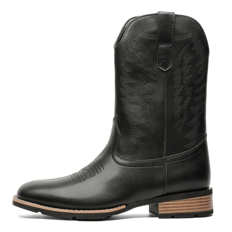 Western Soul Embroidered Rider Boots