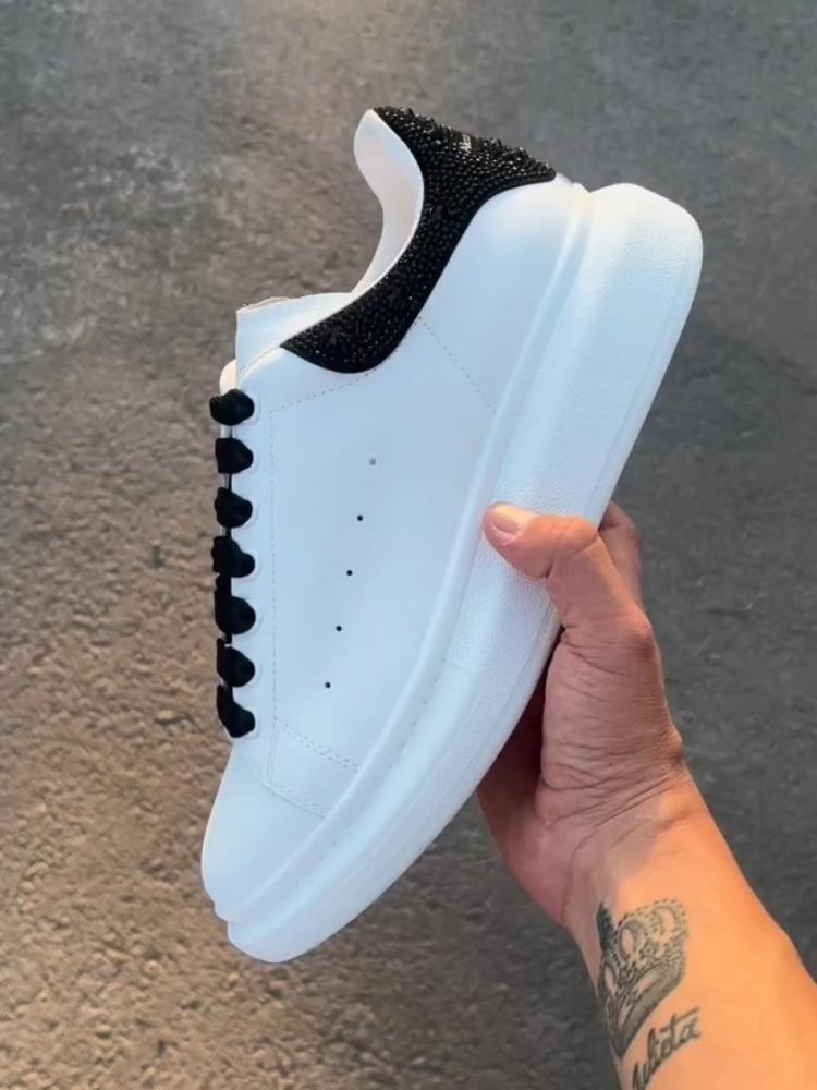 Men’s Platform Luxe Sneakers With Spark Detail