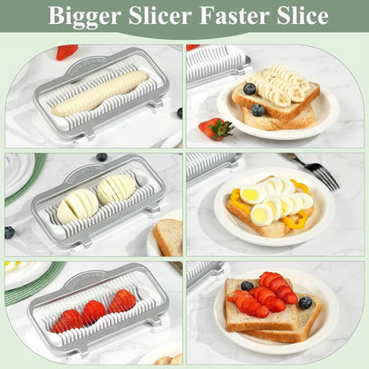 🔥49% OFF🔥Egg Slicer for Hard Boiled Eggs Banana Slicer