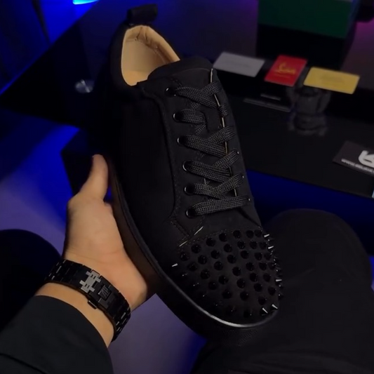 Men's Fashion Studded Leather Shoes