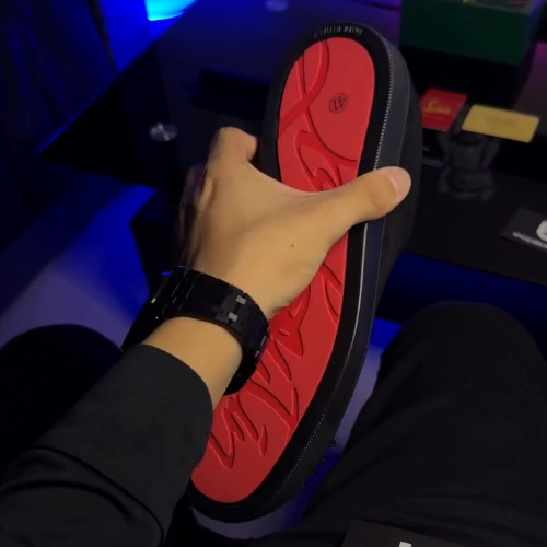 Men's Fashion Studded Leather Shoes
