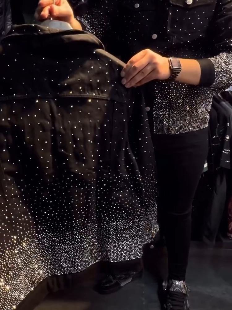 Luxury Rhinestone Sparkle Shirt