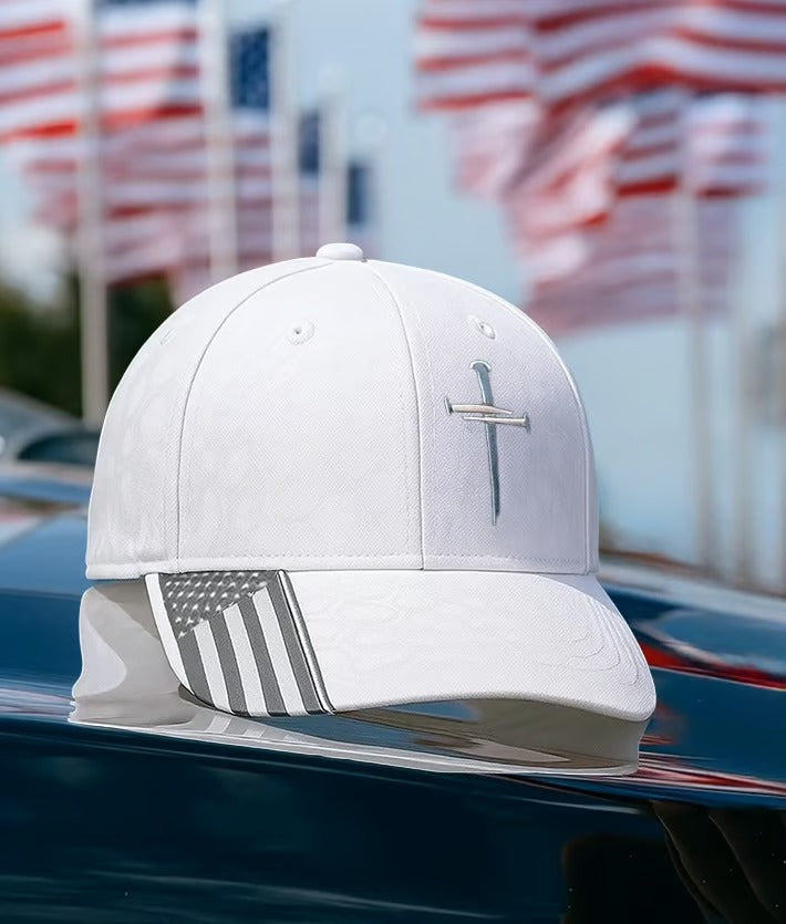 🔥Last Day 49% OFF-✝️Adjustable Jesus 3 Nail Cross Hat