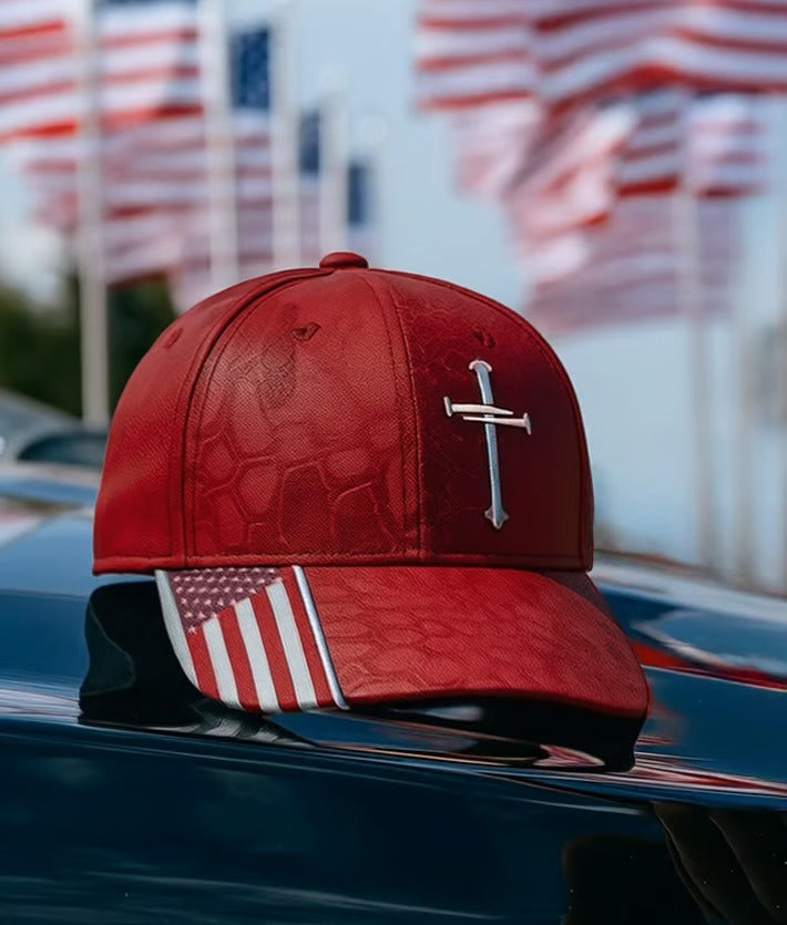 🔥Last Day 49% OFF-✝️Adjustable Jesus 3 Nail Cross Hat