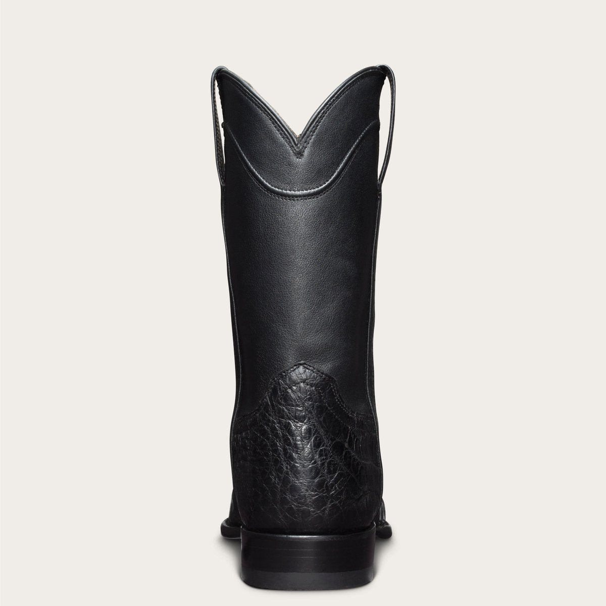 Vintage Men's Crocodile Print Boots